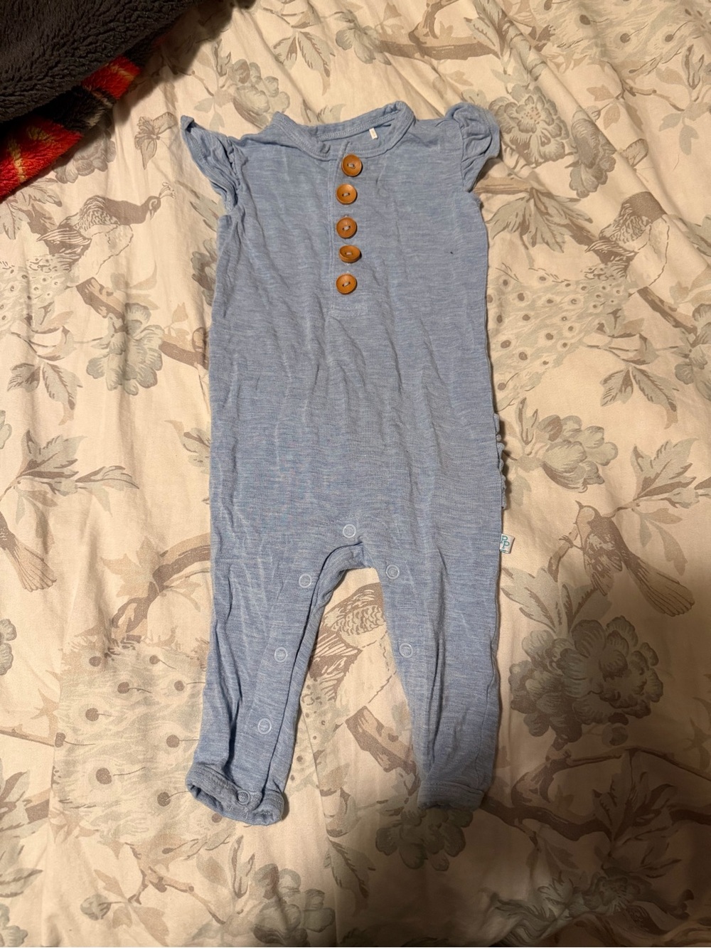 Posh peanut ruffle bum one piece
